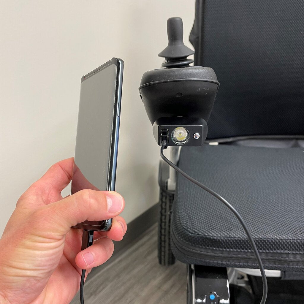 Phone Charger with Flashlight