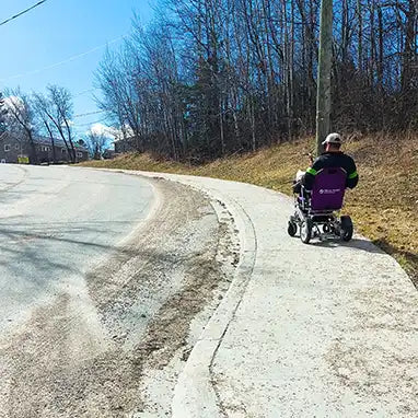 I can drive up a hill no problem because it has the power you need to go uphill.