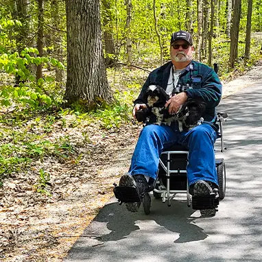 My husband loves his Travel Buggy.