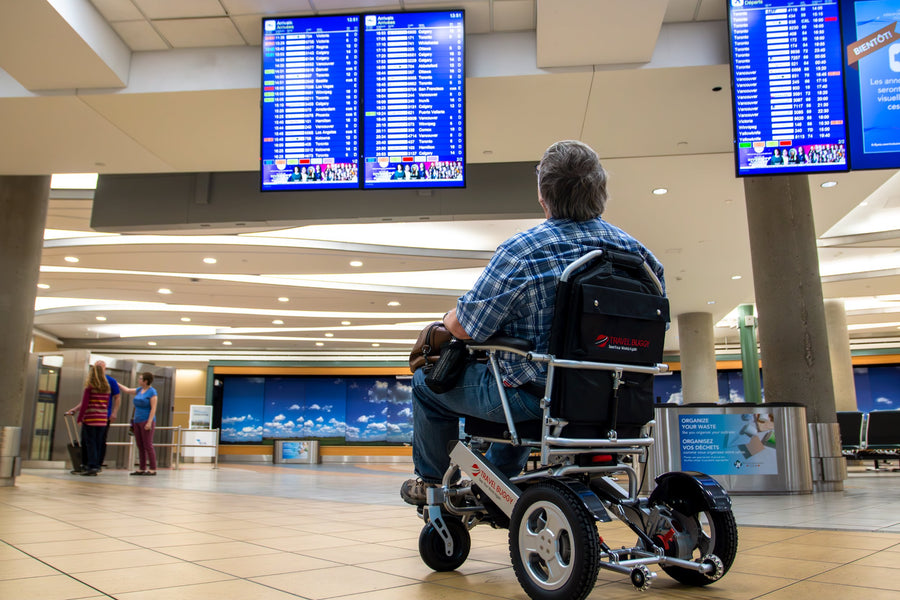 Flying with an electric wheelchair