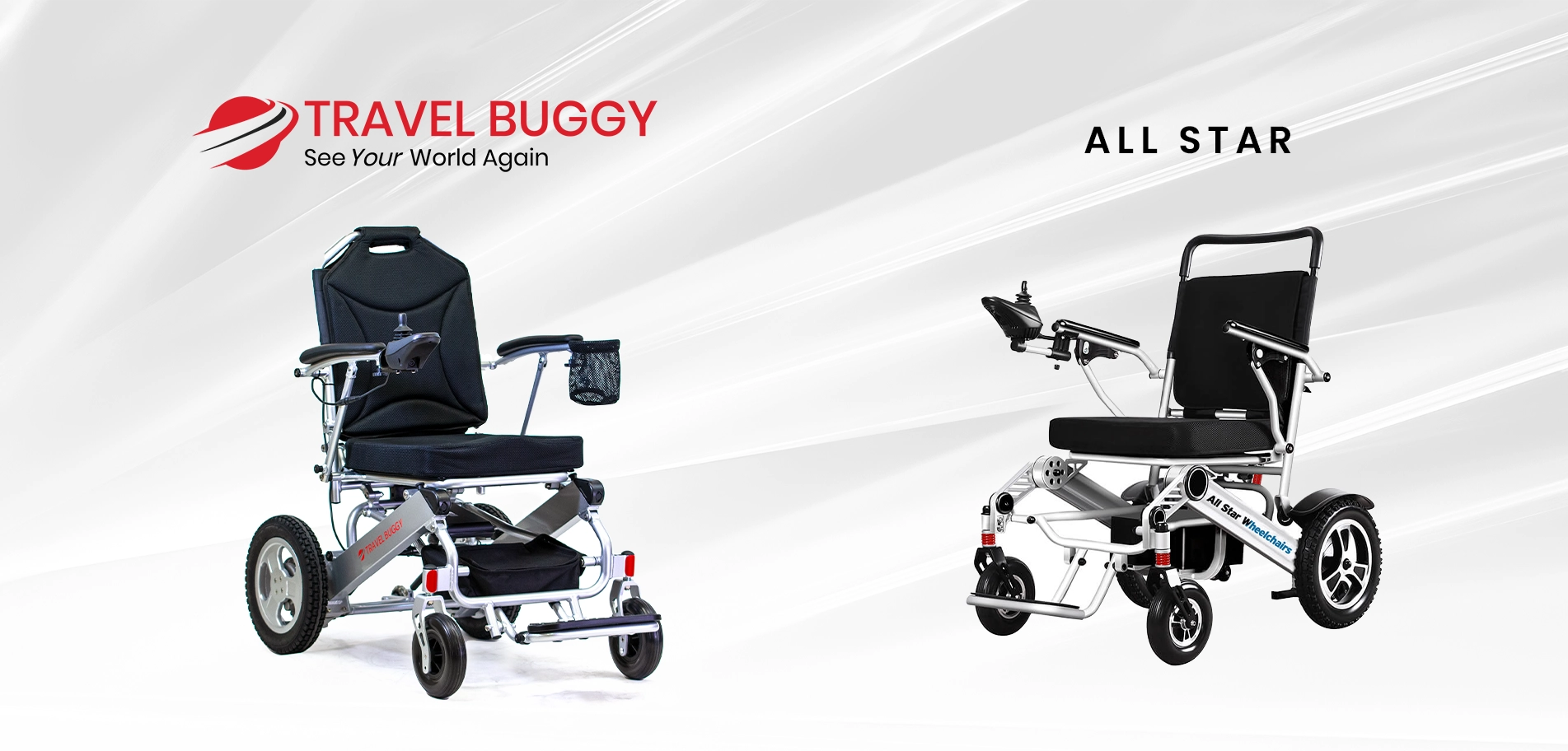 Travel Buggy electric wheelchair vs All Star power chair